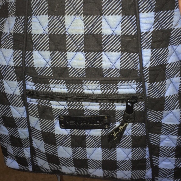 Blue Checkered Vera Bradley Purse - Picture 2 of 4